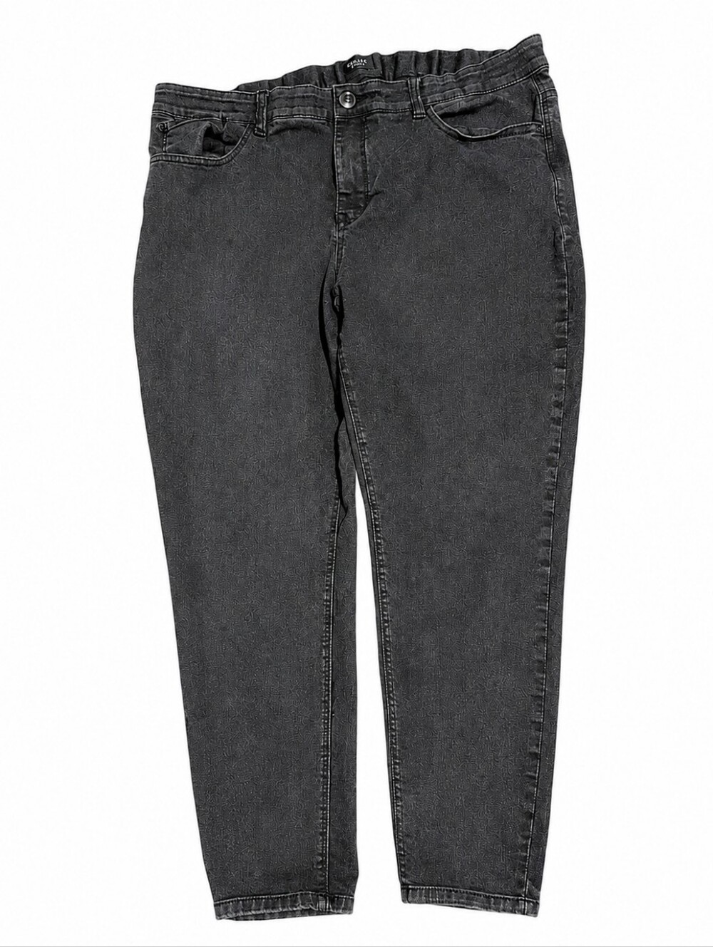 Curve Appeal Women’s Size 20W Black Jeans Stretch Denim Straight Leg Classic